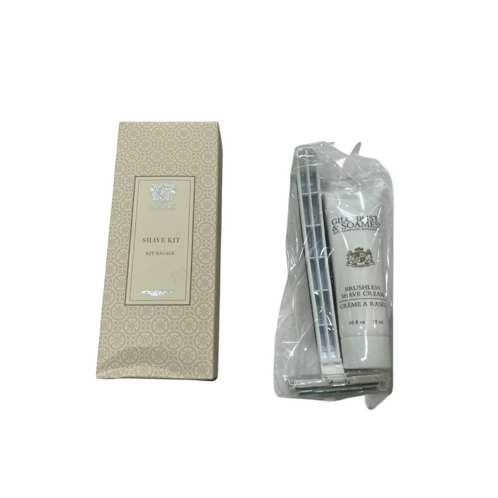 Gilchrist & Soames Shave Kits New Razor & Brushless Shave Cream Travel Size